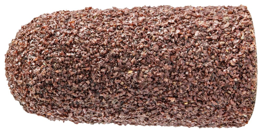 PFERD 46056 Policap Abrasive Cap, Shape L, Aluminum Oxide A, 7/16