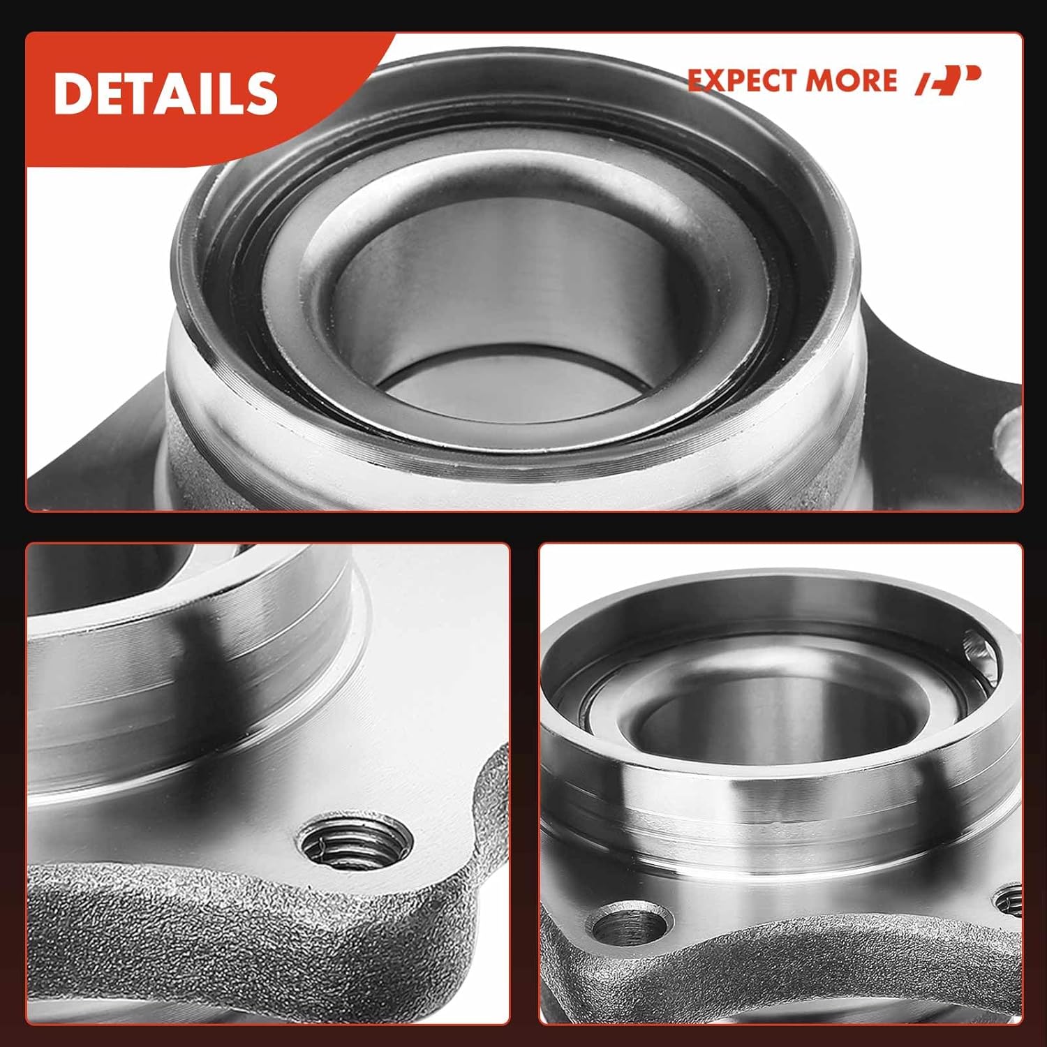 A-Premium Rear Right Wheel Bearing and Hub Assembly Compatible with Honda Element 2003-2011