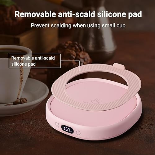 Miniatura 25 de Juego de tazas de café con 3 ajustes de temperatura, apagado automático de 8 horas