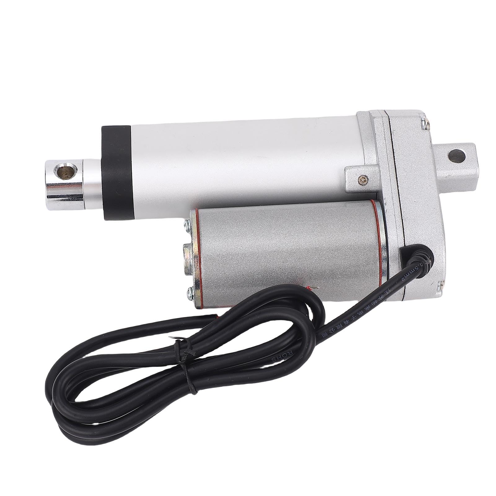 Walfront Siłownik Liniowy Ruchu Elektrycznego DC12V Skok 50 Mm 750N Wodoodporny Siłownik Liniowy o Dużym Obciążeniu do Samochodów Przemysłowych Meble Gospodarstwa Domowego