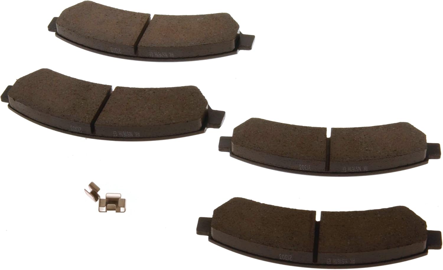 ACDelco 171596 GM Original Equipment Front Disc Brake Pad Kit, Brake
