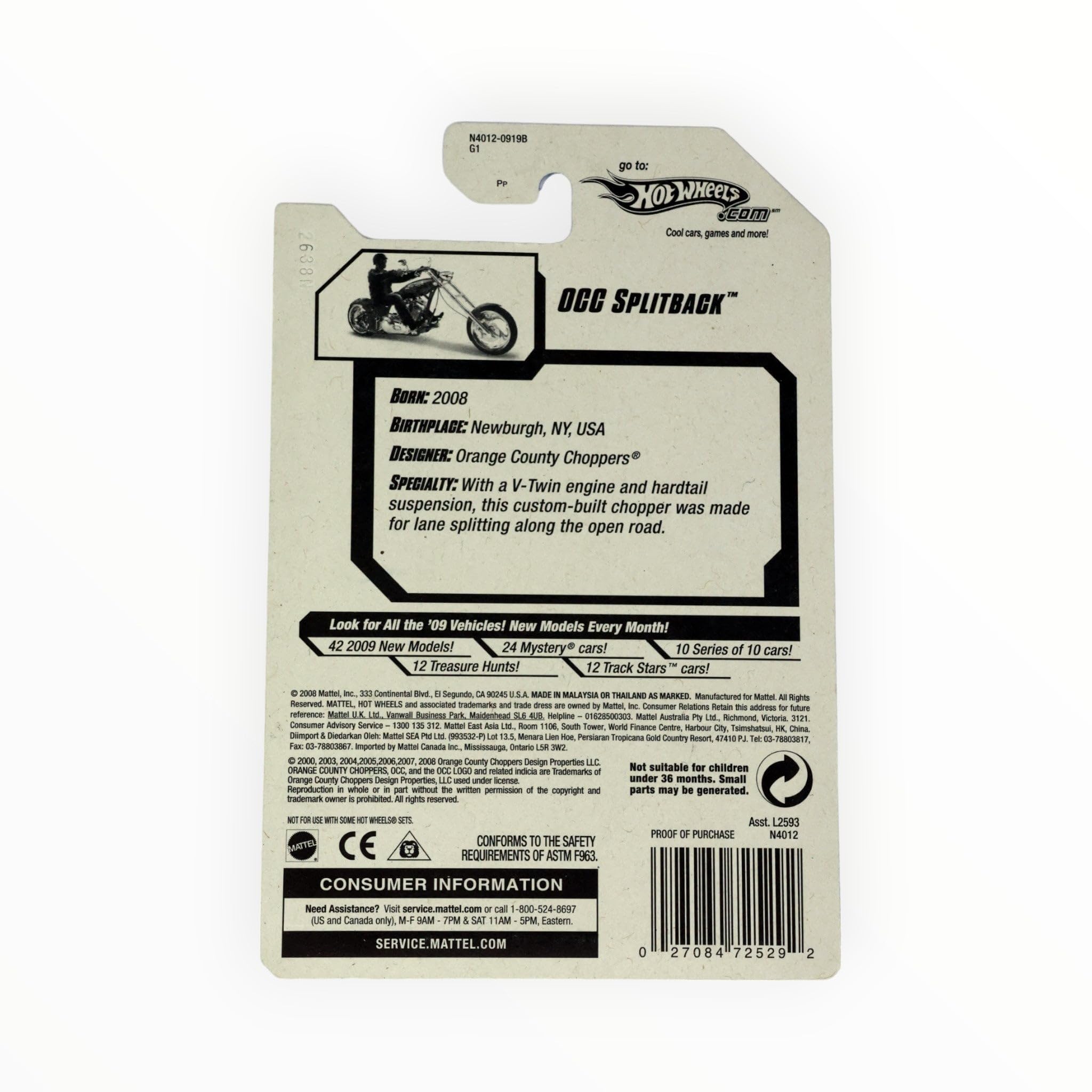 ミニカー Hot Wheels OGC Splitback 2008 OCC Splitback | Hot Wheels Wiki | Fandom