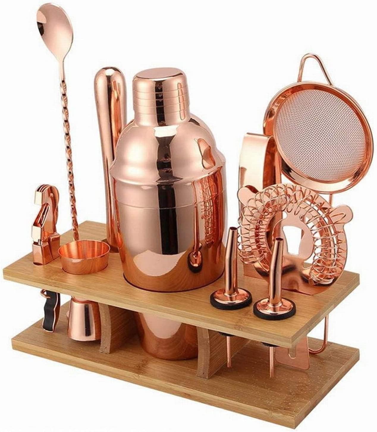 Set de Coctelera de Acero Inoxidable HeiDD 11 Piezas