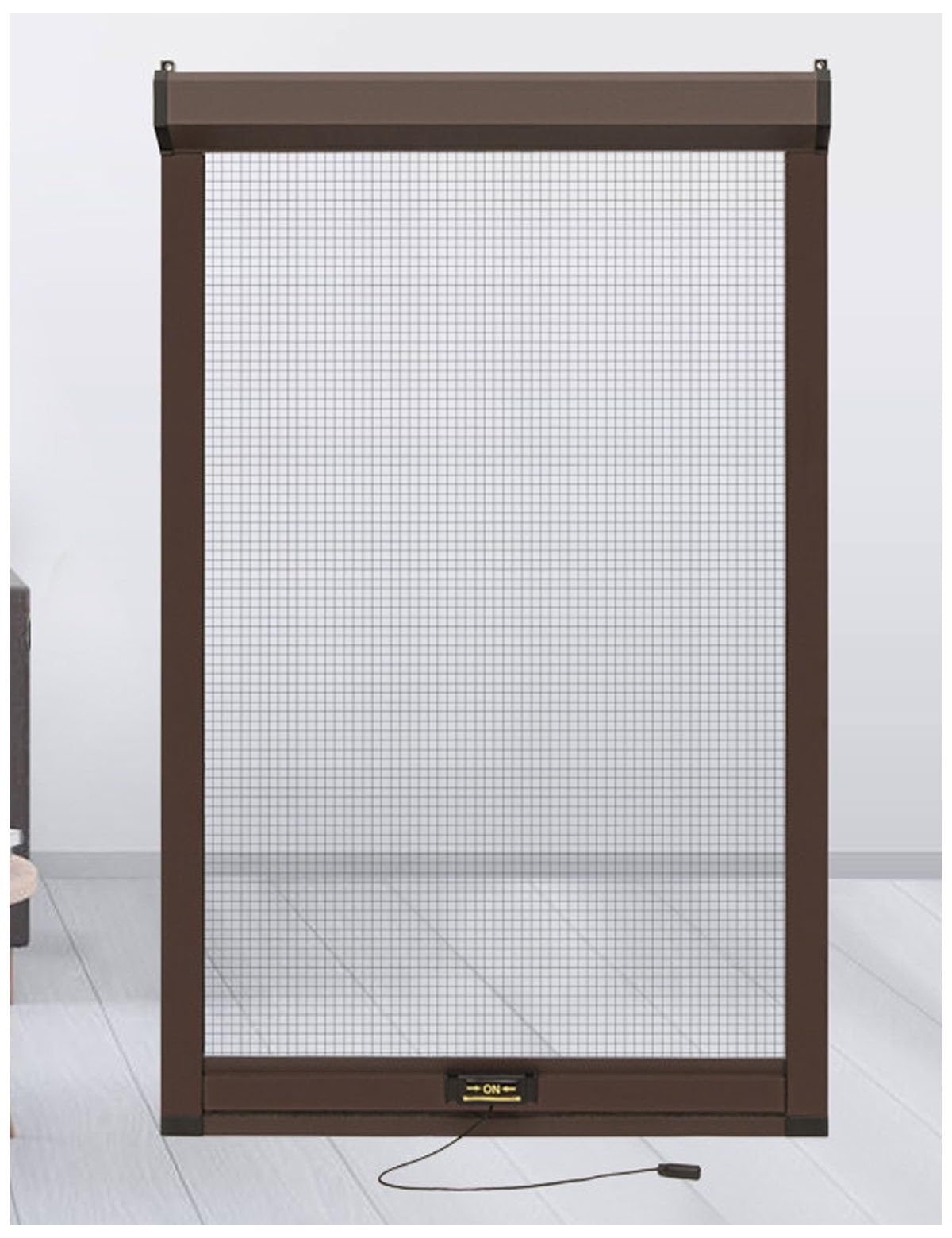 Store moustiquaire fenêtre alu enroulable verticale contre insectes et moustiques