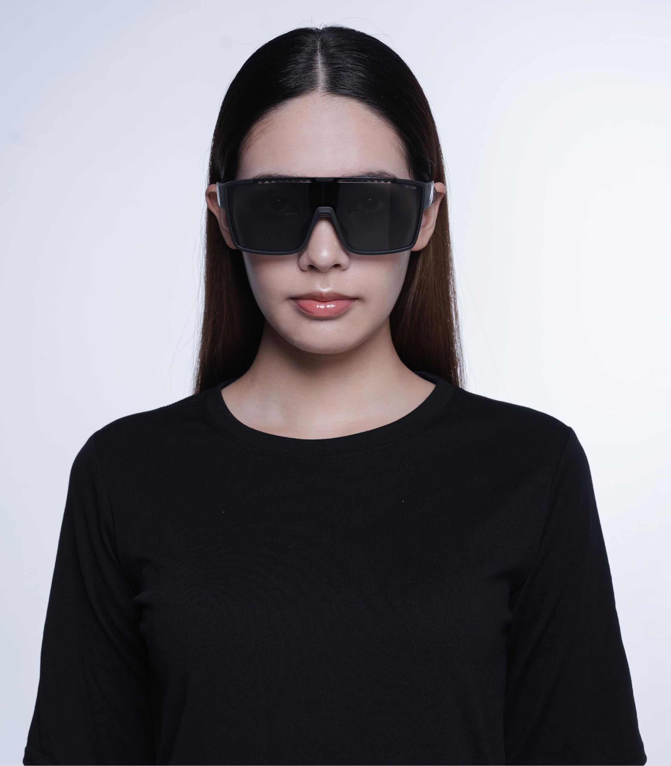 CoolGuard polaryzacyjne okulary przeciwsłoneczne 2 w 1, przełączanie między trybem standardowym i dopasowanym, dla mężczyzn i kobiet, ochrona UV400