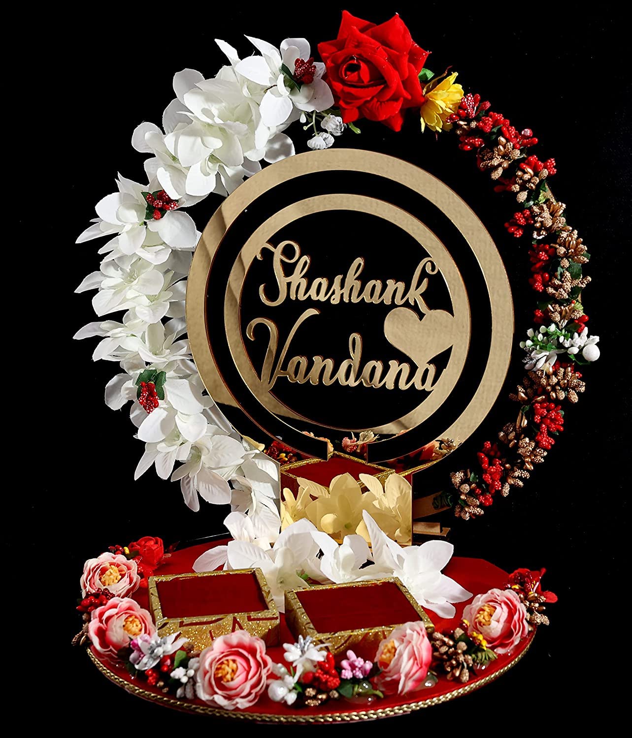 See full amazon price history chart for THE BRIDE MADE Wood Engagement Ring Platter With Hoop, Multicolor THE BRIDE MADE Wood Engagement Ring Platter With Hoop, Multicolor (B09PGQWSMD) Amazon Price History, Amazon Price Tracker