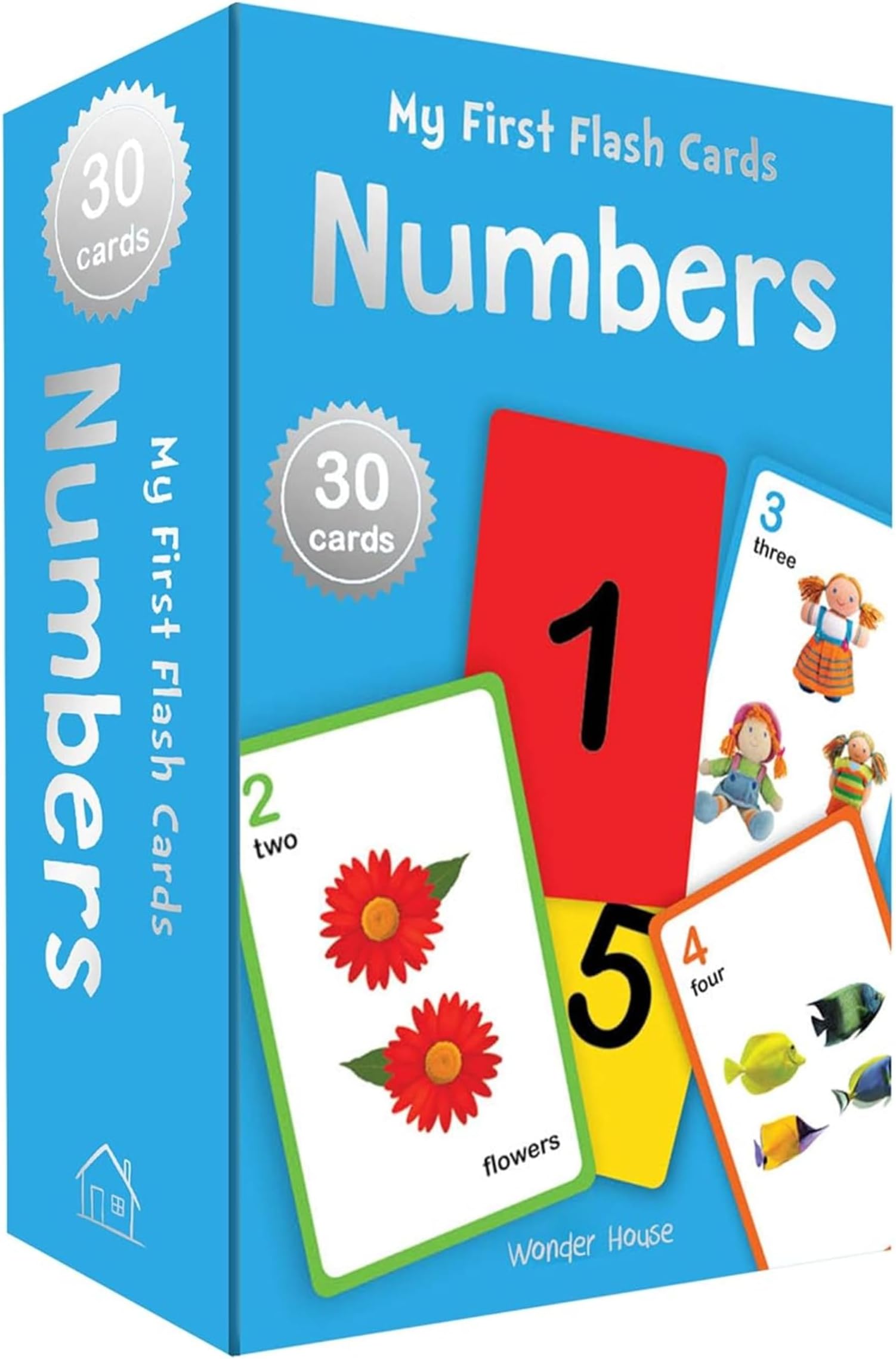 My First Flash Cards Numbers : 30 Early Learning Flash Cards For Kids