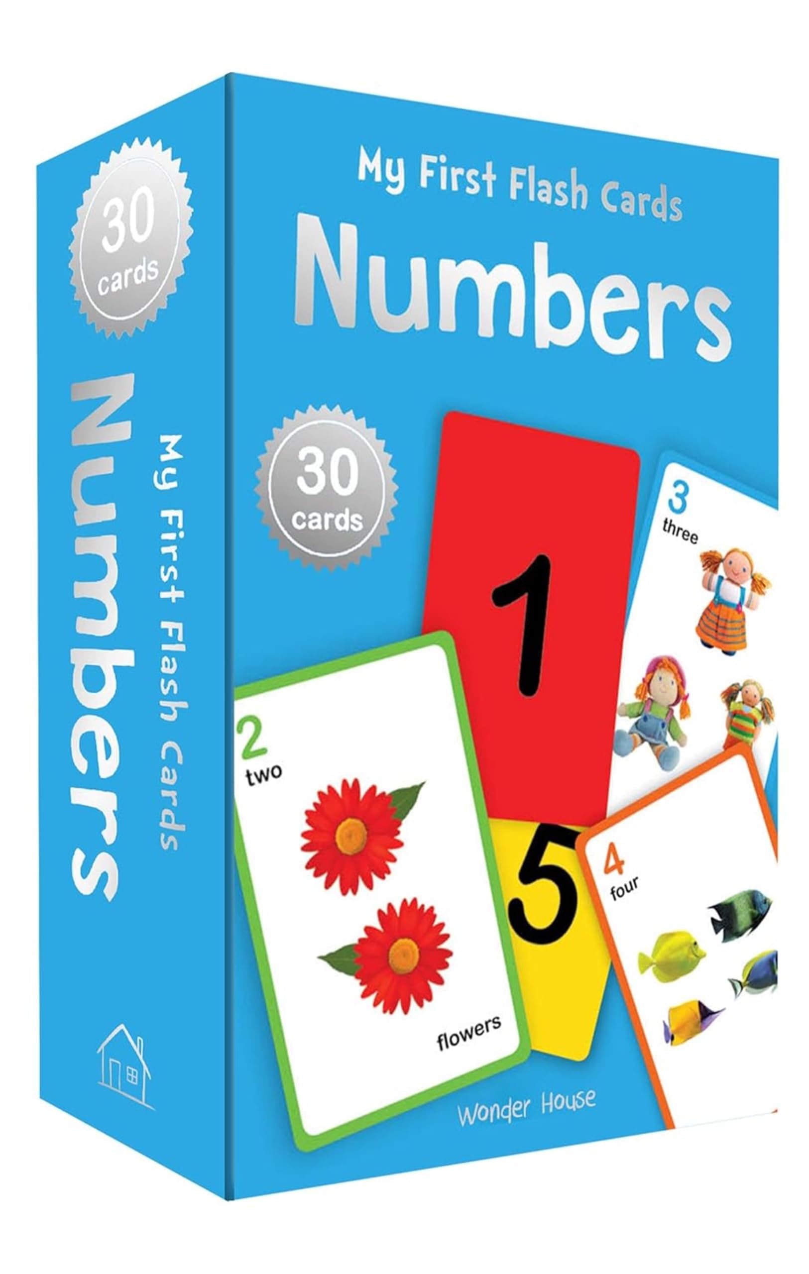 My First Flash Cards Numbers : 30 Early Learning Flash Cards For Kids Cards – 20 May 2019