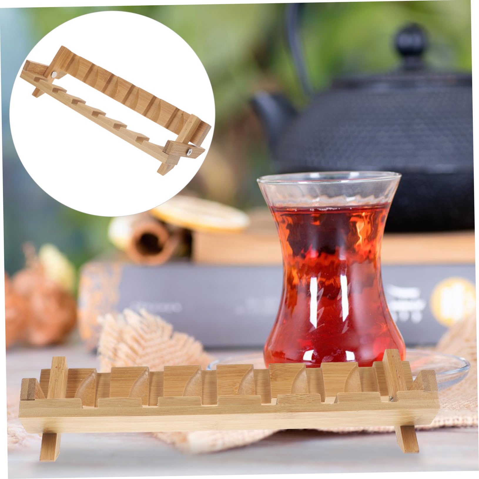 MAGICLULU Cup Holder Dish Drying Rack Tea Cup Storage Shelves Display Shelves Display Shelf Clothes Drying Rack Cup Drying Rack Cup Draining Racks Cup Stand Tea Rack