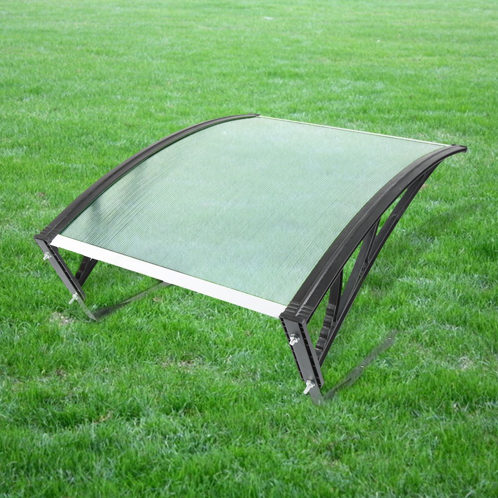 Garaje para cortacésped con techo rígido, 100 x 78 x 50 cm, para jardín, resistente a la intemperie y protección UV,con patas de metal, antisol, fácil de instalar (transparente)