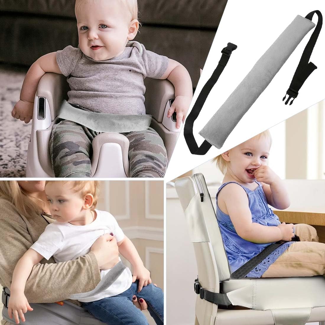 1 Pezzo Cintura Seggiolone Pappa, Cinturino Sicurezza Bambini, Cinghia Passeggino, Adatto Per Sdraietta Neonati, Sedie E Carrelli