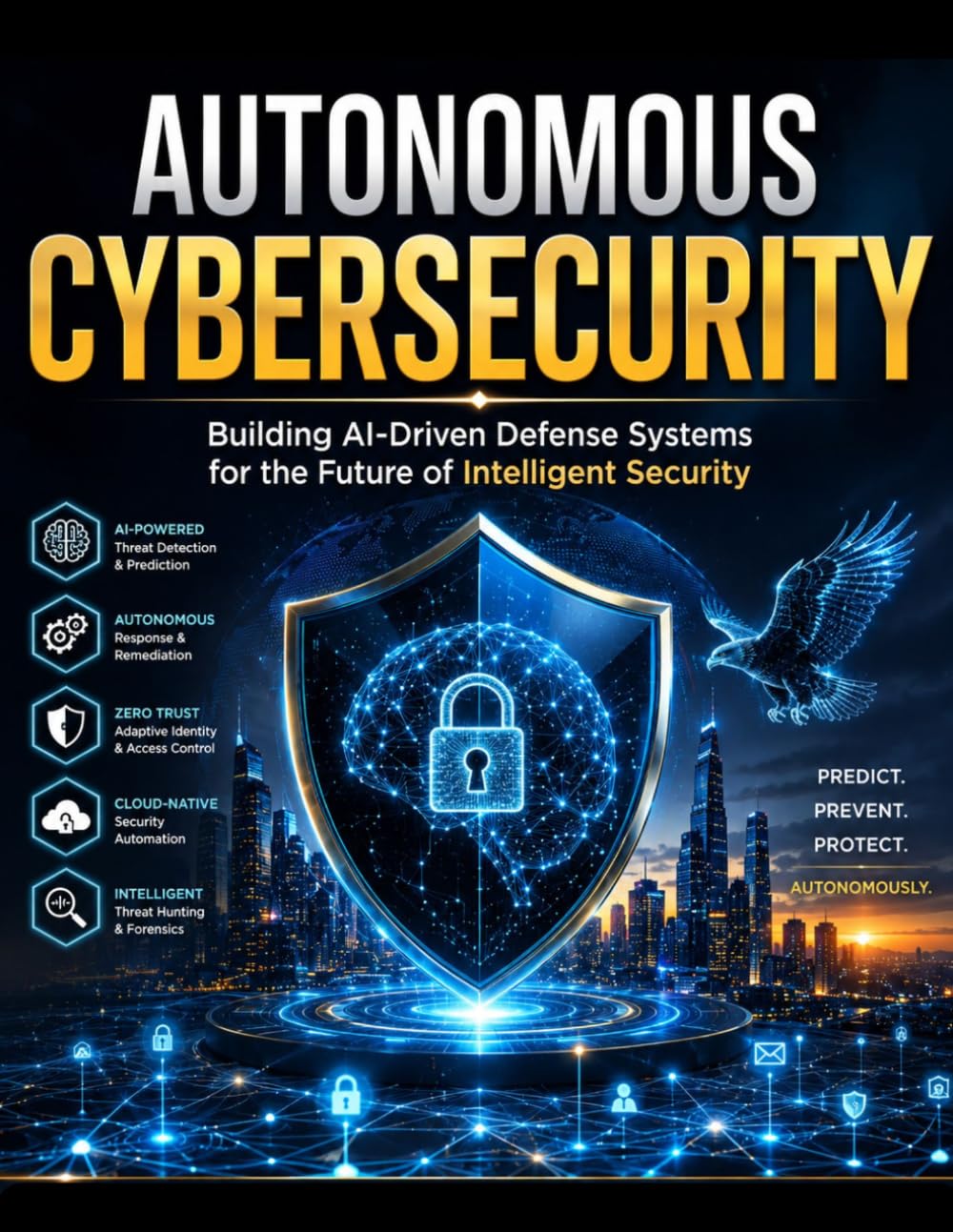 Autonomous Cybersecurity: Building AI-Driven Defense Systems for the Future of Intelligent Security (The AI knowledge Library)