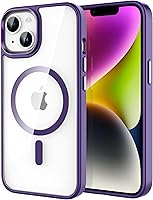 Vista 21 de CACOE Funda magnética para iPhone 12 y iPhone 12 Pro de 6.1 pulgadas - Compatible con MagSafe y soporte magnético para teléfono en el automóvil,