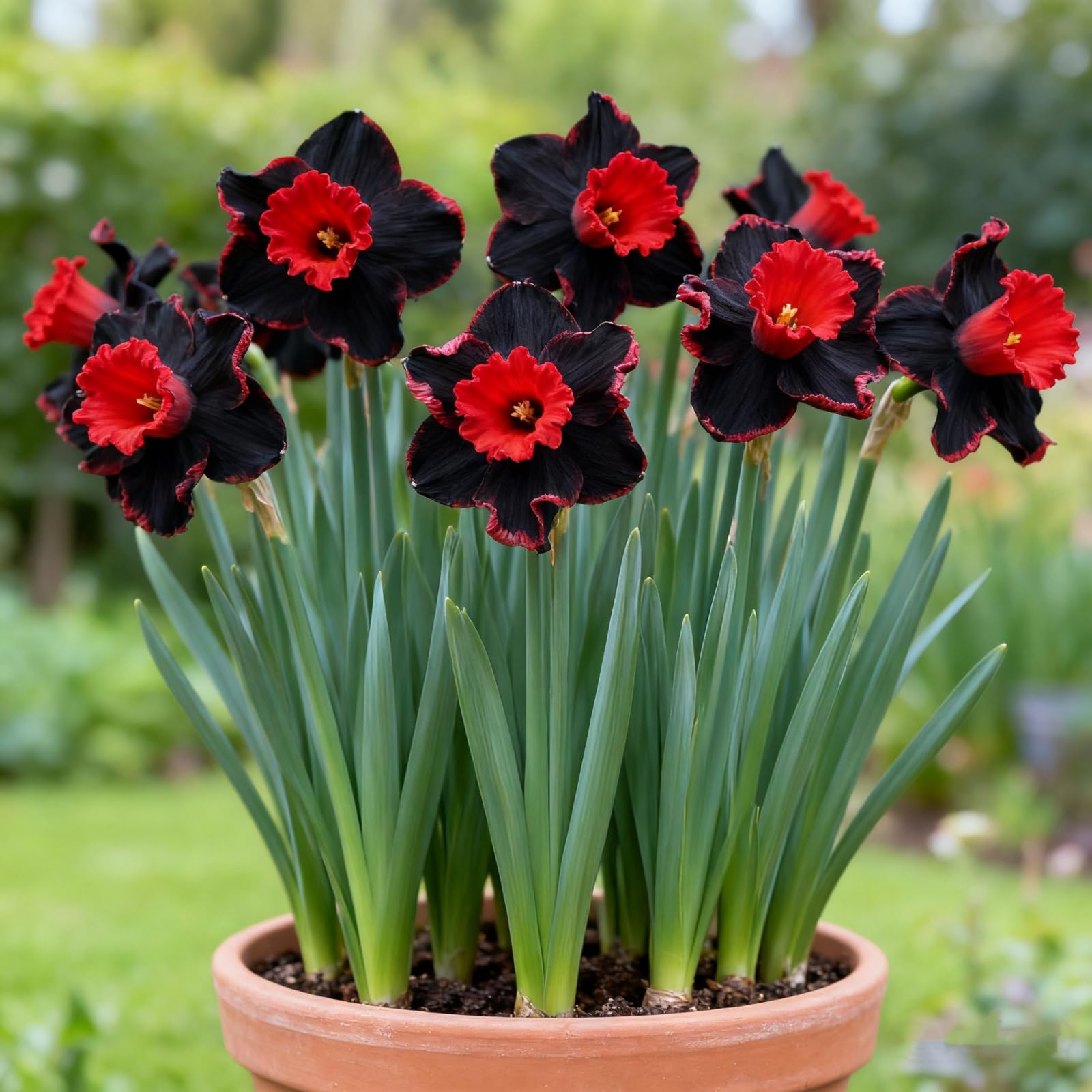 Narcissus Bulbs UK/Daffodil Bulbs for Planting Now/Suitable for Garden Plants/Landscape Design/Indoor and Outdoor Potted Plants-4 Bulbs-J