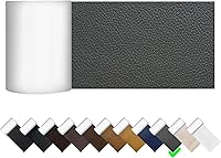 Vista 1 de Parche de reparación de cuero, parche de reparación de cuero autoadhesivo para sofás, asientos de automóvil, sofá, muebles, bolsos, cinta de cuero