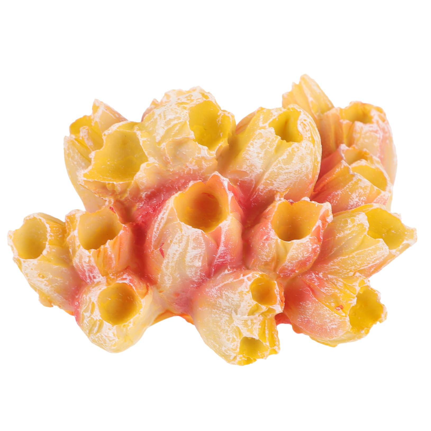 Garneck Artificial Ocean Plants Coral Reef Decor Aquarium Ornaments Aquarium Coral Reef Decorations Decorations Ornaments Fish Tank Fish Tank Decor Crafts Resin Artificial Plant Resin