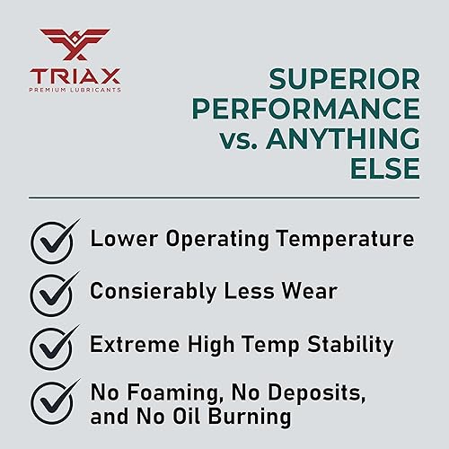 Miniatura 5 de TRIAX Kompressor MV 100 - Aceite para compresor de aire totalmente sintético ISO 100 (SAE 30), no detergente, para rotativo, paleta, tornillo,