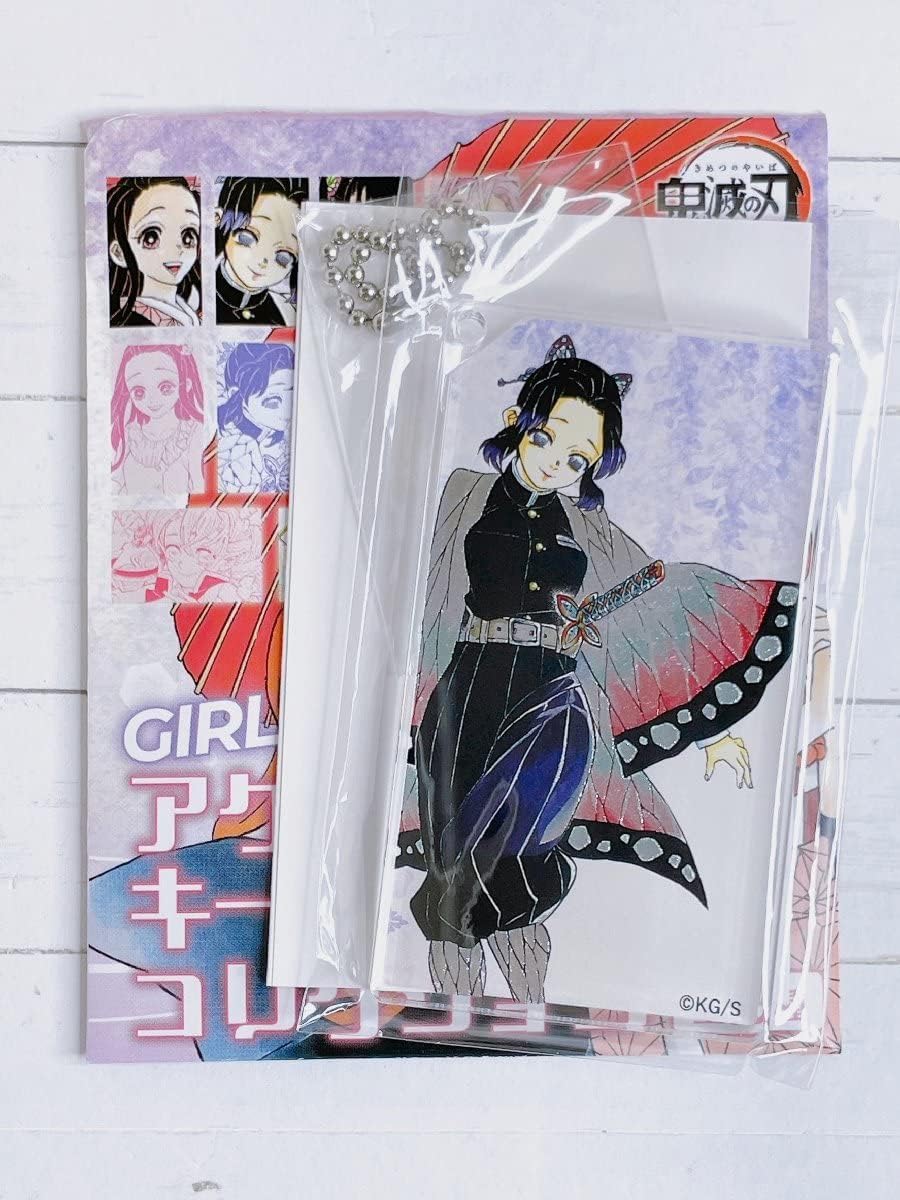 鬼滅 吾峠呼世晴 原画展 GIRLS アクリルキーホルダーコレクション 胡蝶