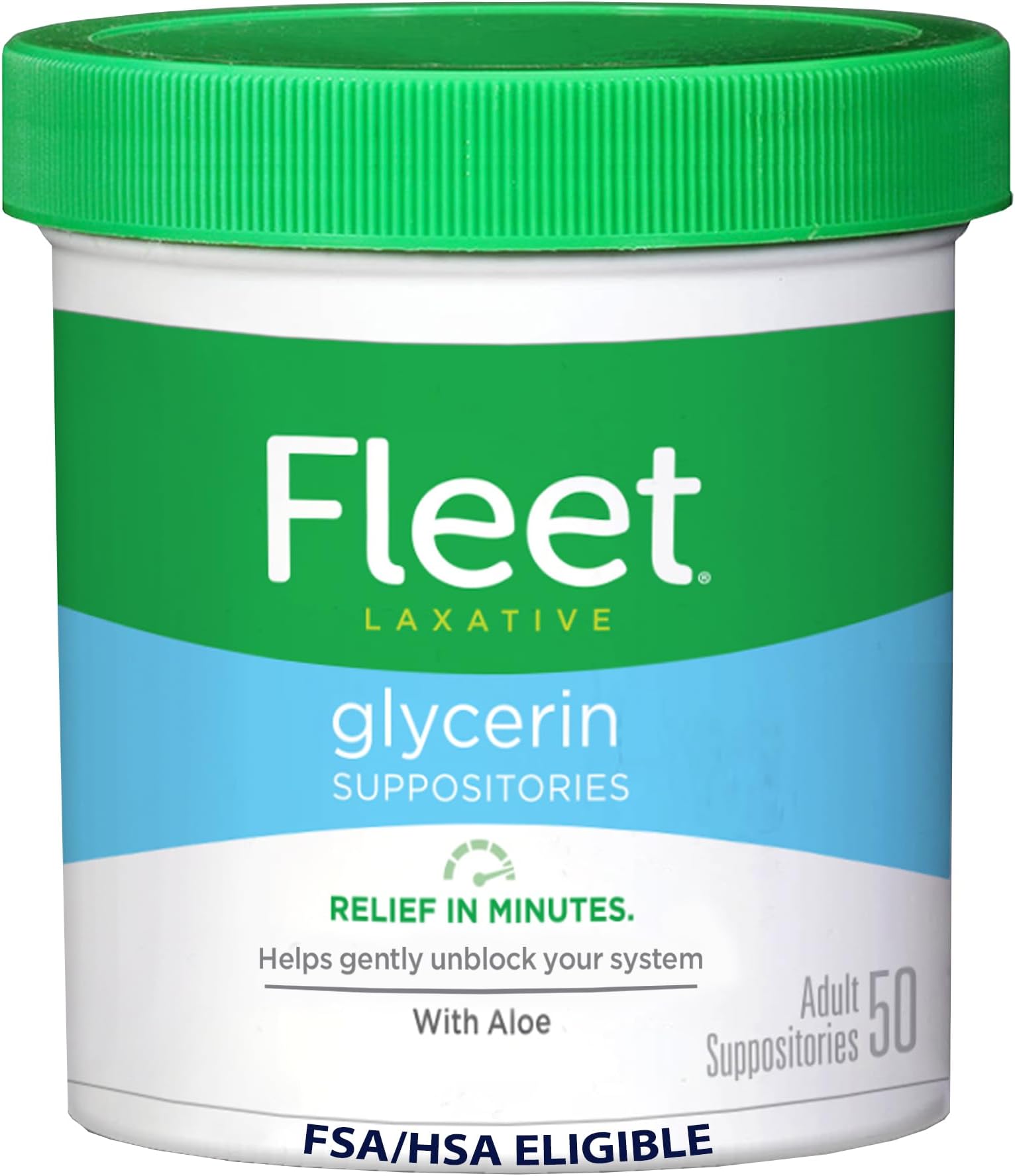 Fleet Adult Glycerin Suppositories 50 Count