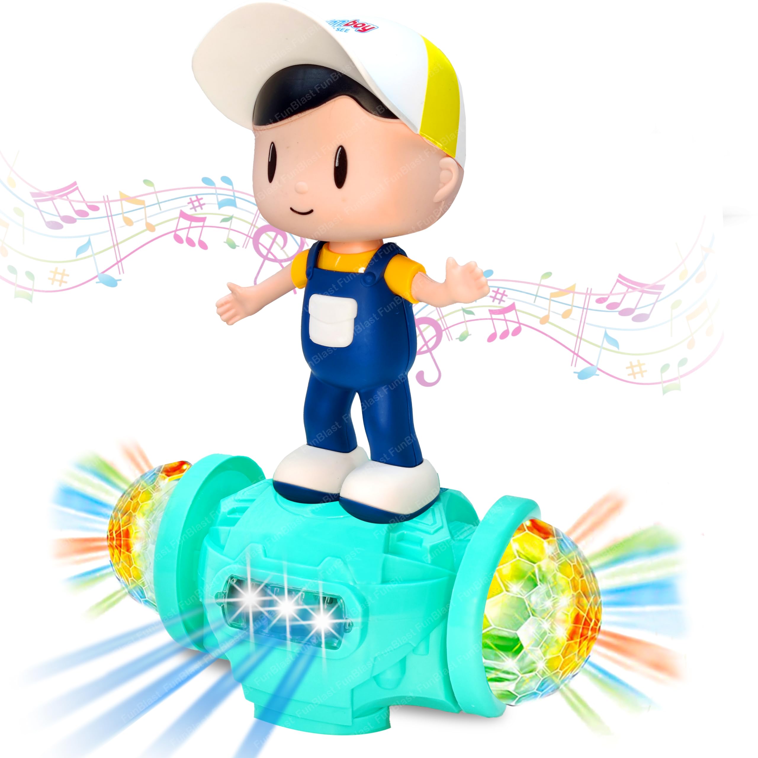FunBlast Dancing Robot Toy for Kids, Bump & Go Musical Toy, 360 Degree Rotation with Universal Wheel, Robot Boy Toy for Kids with 3D Flashing Lights for 3+ Year Old Kids, Boys, Girls (Multicolor) (B0CQGB9L3K) Amazon Price History, Amazon Price Tracker