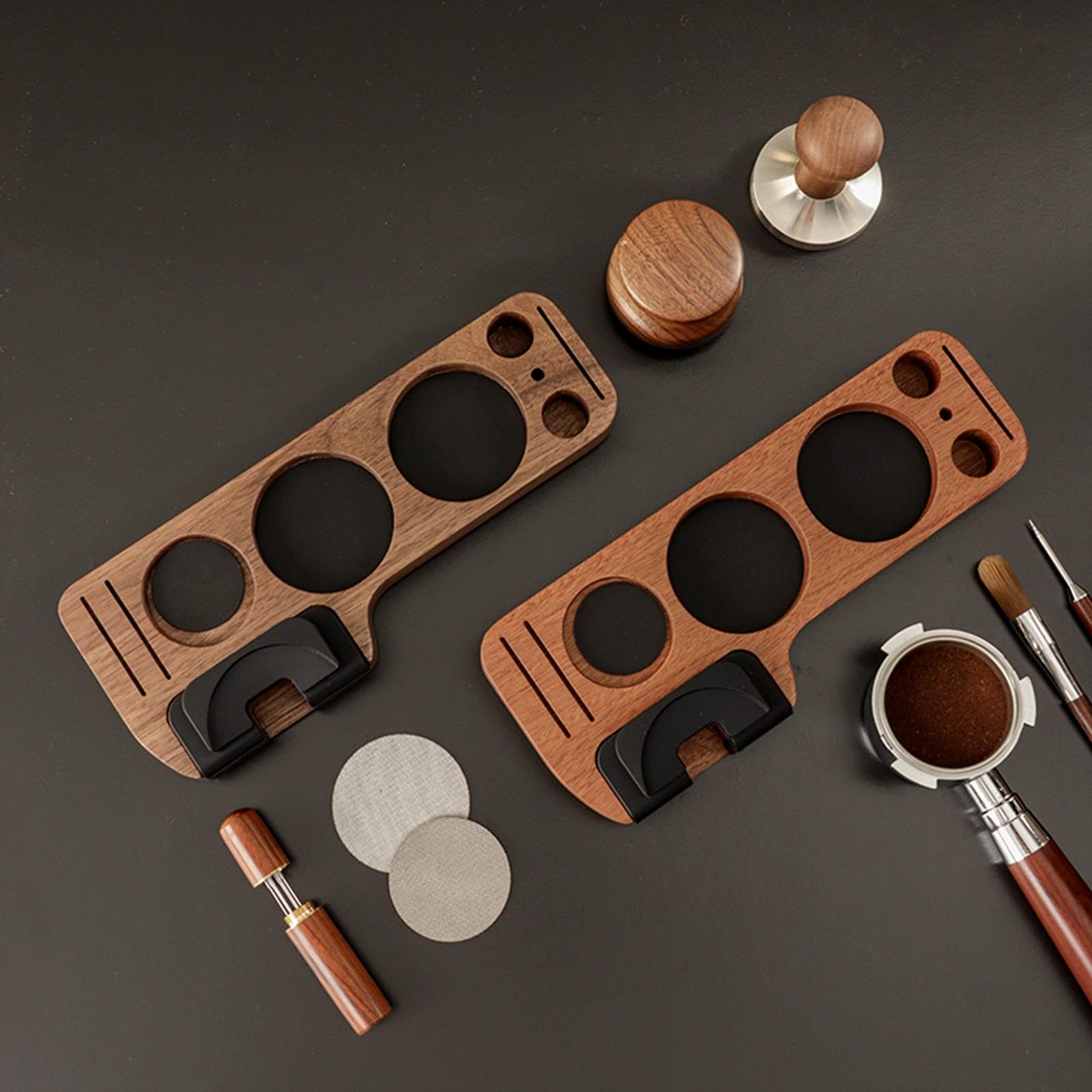 Professioneller Kaffee Manipulationshalter, Kaffeefilterhalter, 51/53/58 Mm/54 Mm, Kaffeepulver Pad, Espresso Manipulationsstation für Bar, Café, B