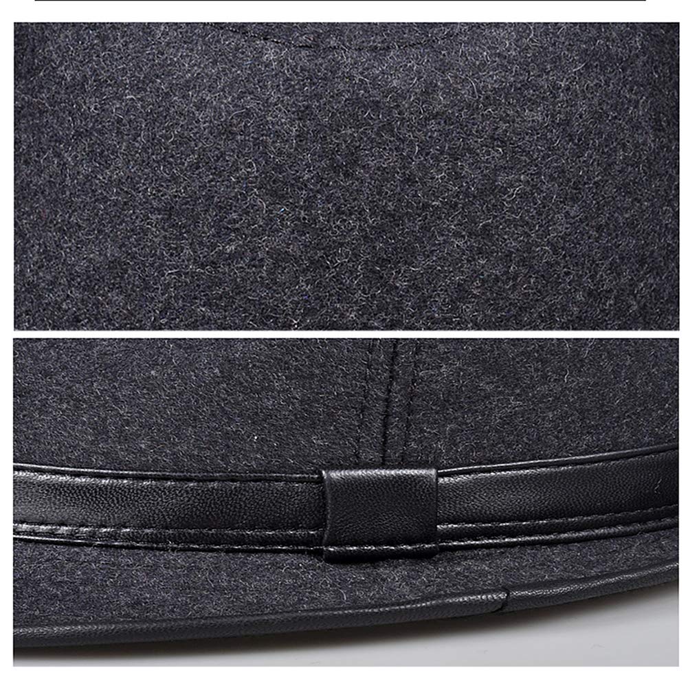 DongBao Cappello Fedora Trilby Cappello Jazz Cappello Panama Stile Golf Cappello Teardrop per Feste di Matrimonio e all'aperto