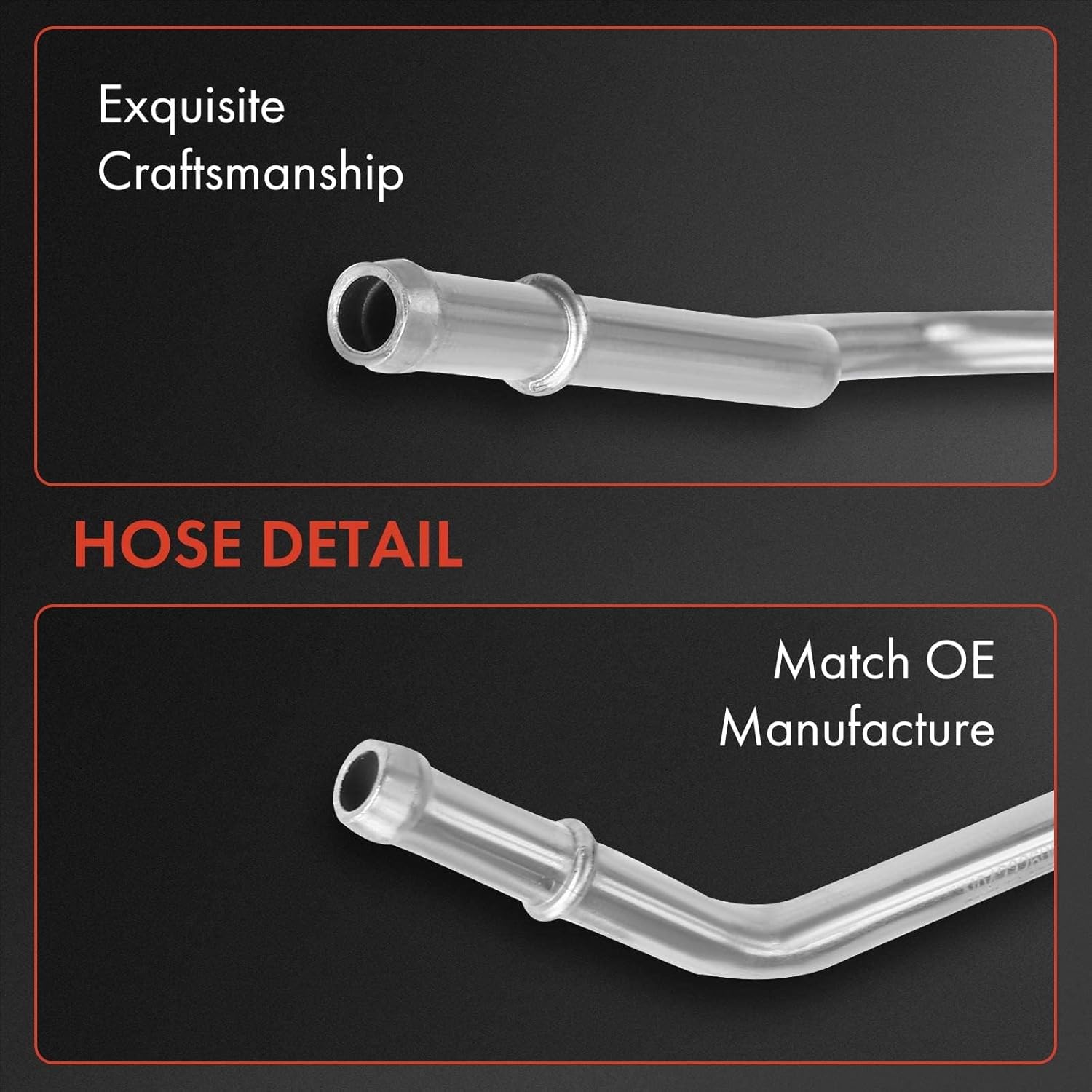 A-Premium Power Steering Return Hose Line Assembly Compatible with Honda Accord 2008-2012, Crosstour 2012, Accord Crosstour 2010-2011, 3.5L, Cooler Tube
