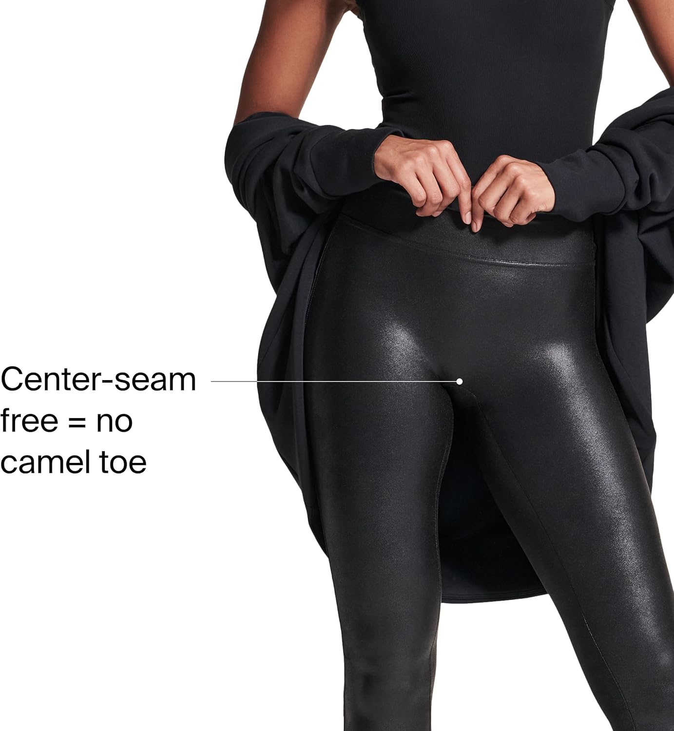 Spanx Faux Leather Leggings - Image 5