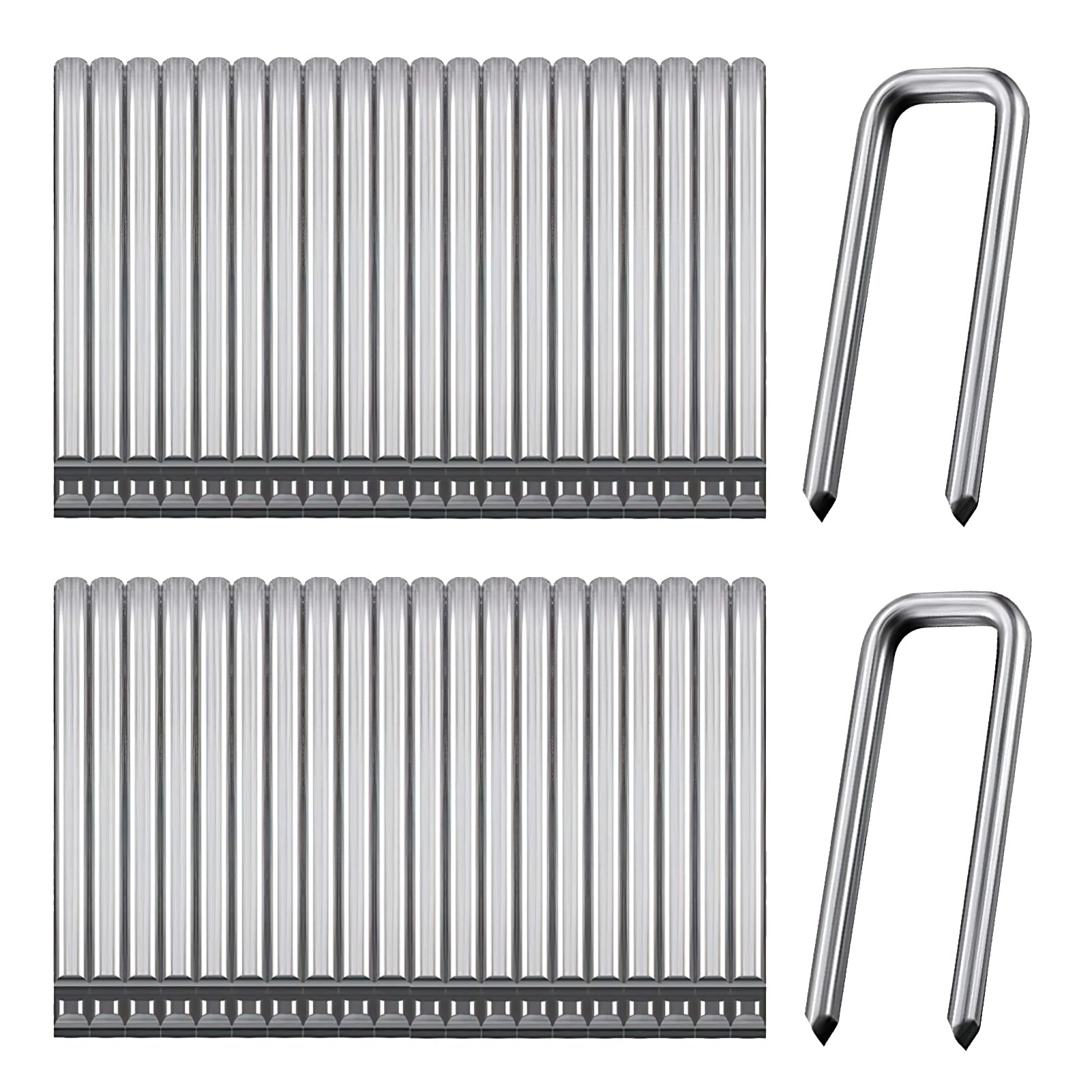 Shutter Repair Kit,40Pcs Shutters Tilt Rod Silver Shutter Repair Operable Plantation Silver Shutter Fasteners for Missing Metal Indoor Louver Staples Tools Repair Compatible Most Louver Hardware Kit