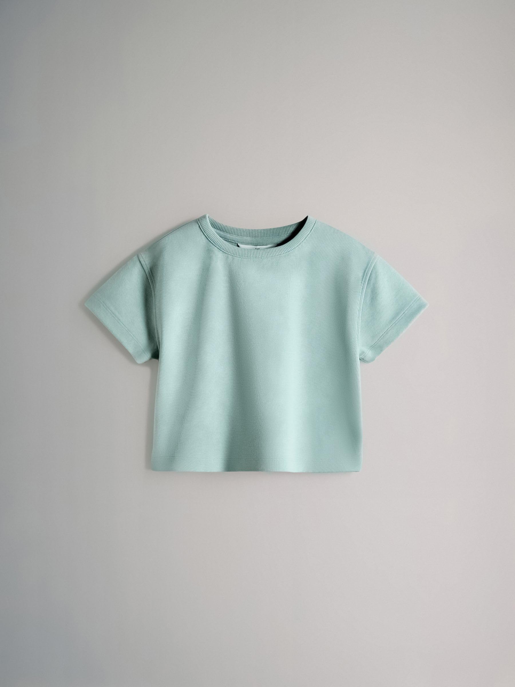 THE SET Set da bambina con maglietta interlock e pantaloni da jogging larghi