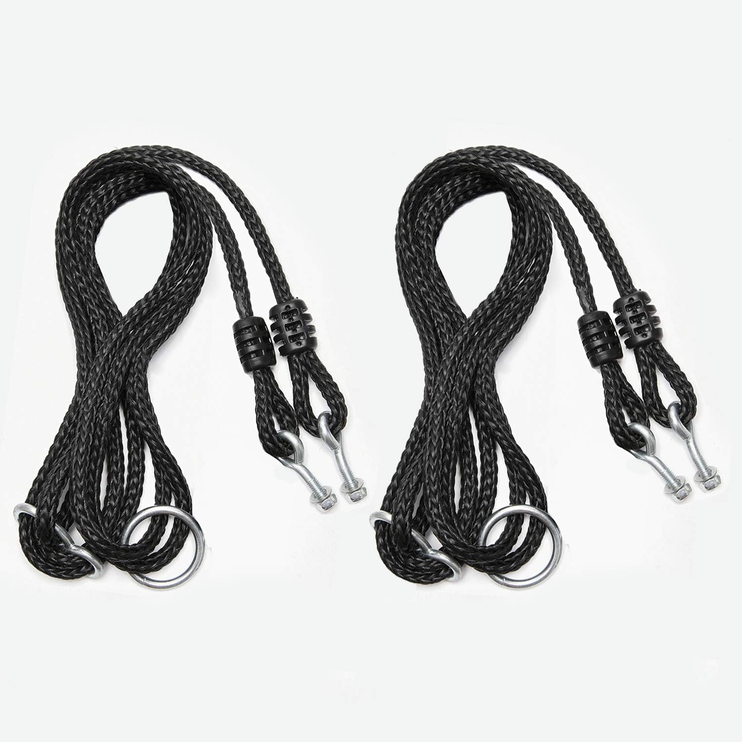 PACEARTH Saucer Tree Swing Ropes Support 660lbs 70.87in