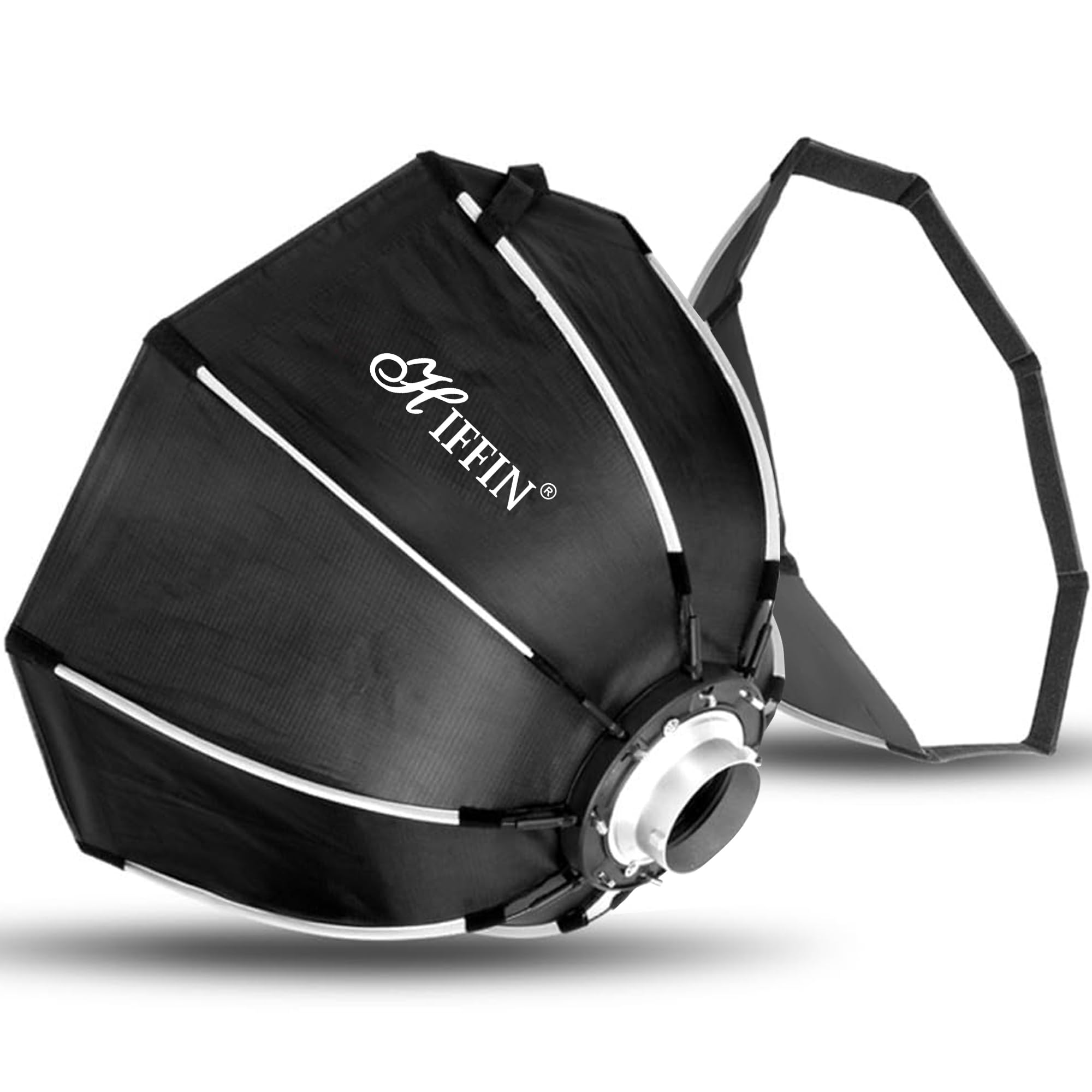 HIFFIN Bowens Mount 90cm Lightweight & Portable Octagon Soft Boxes Quick Release, Photography Soft Box Modifier Light Diffuser for Bowen Mount Flash Speedlight LED Video Light (90cm)-image-28