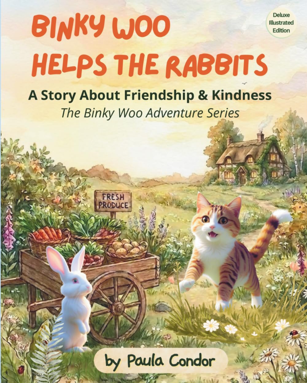 Binky Woo Helps the Rabbits: Deluxe Illustrated Edition (Binky Woo Adventure Series)