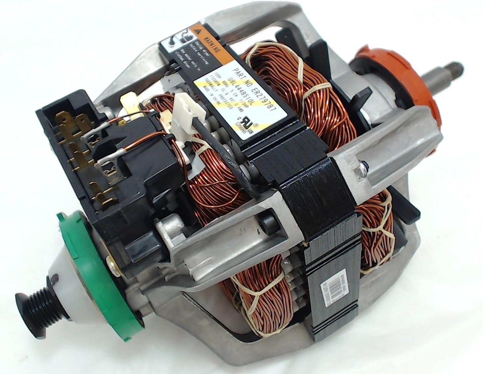 Seneca River TradingDryer Motor & Pulley for Whirlpool, Sears, Kenmore, AP3094233, PS334287, 279787