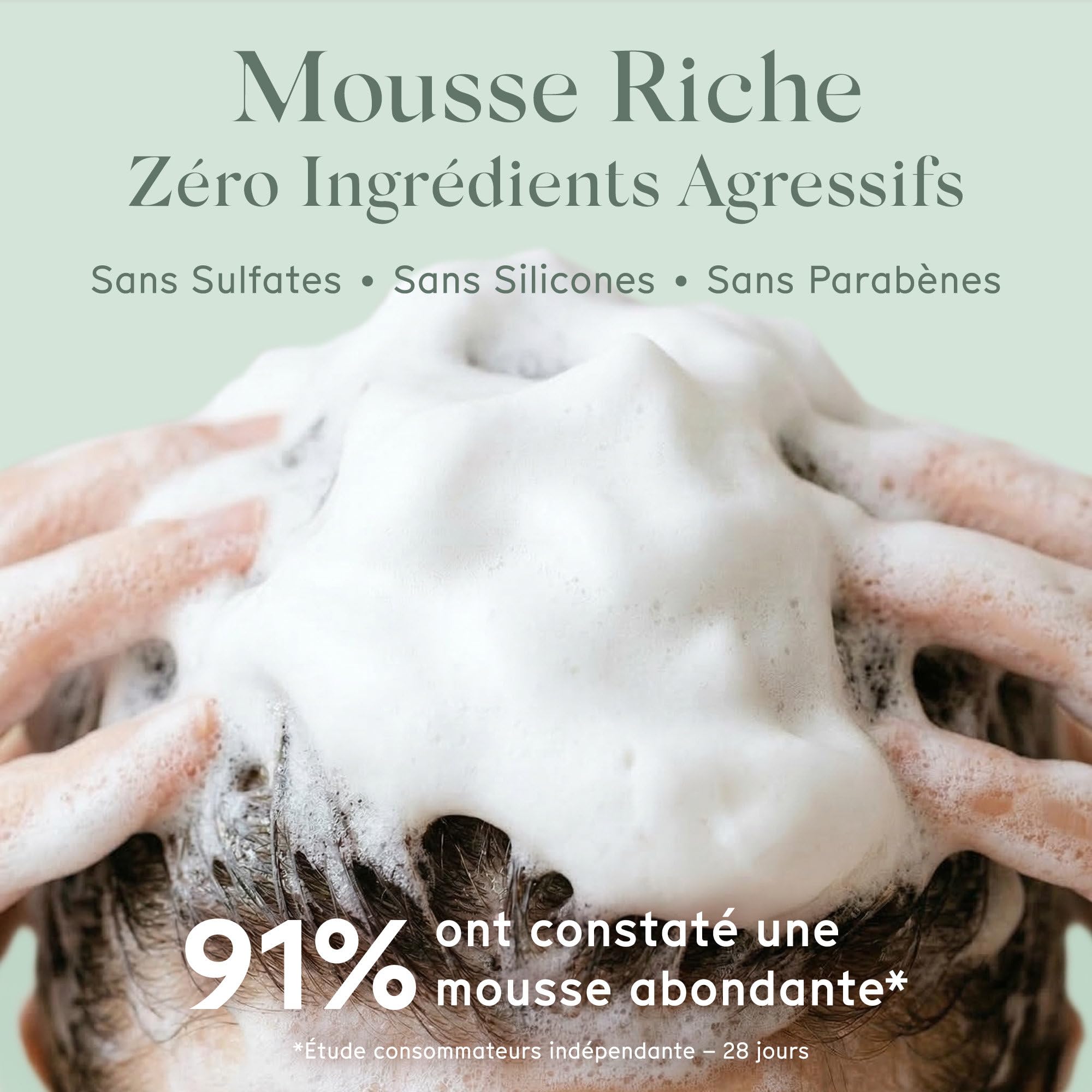 Arista Shampoing Solide Romarin & Biotine, Shampoing Volume Cheveux Fins et Plats, Apporte Volume et Légèreté, Favorise la Croissance, Sans Paraben, Sans Silicone, Sans Sulfate, Vegan (80 g)