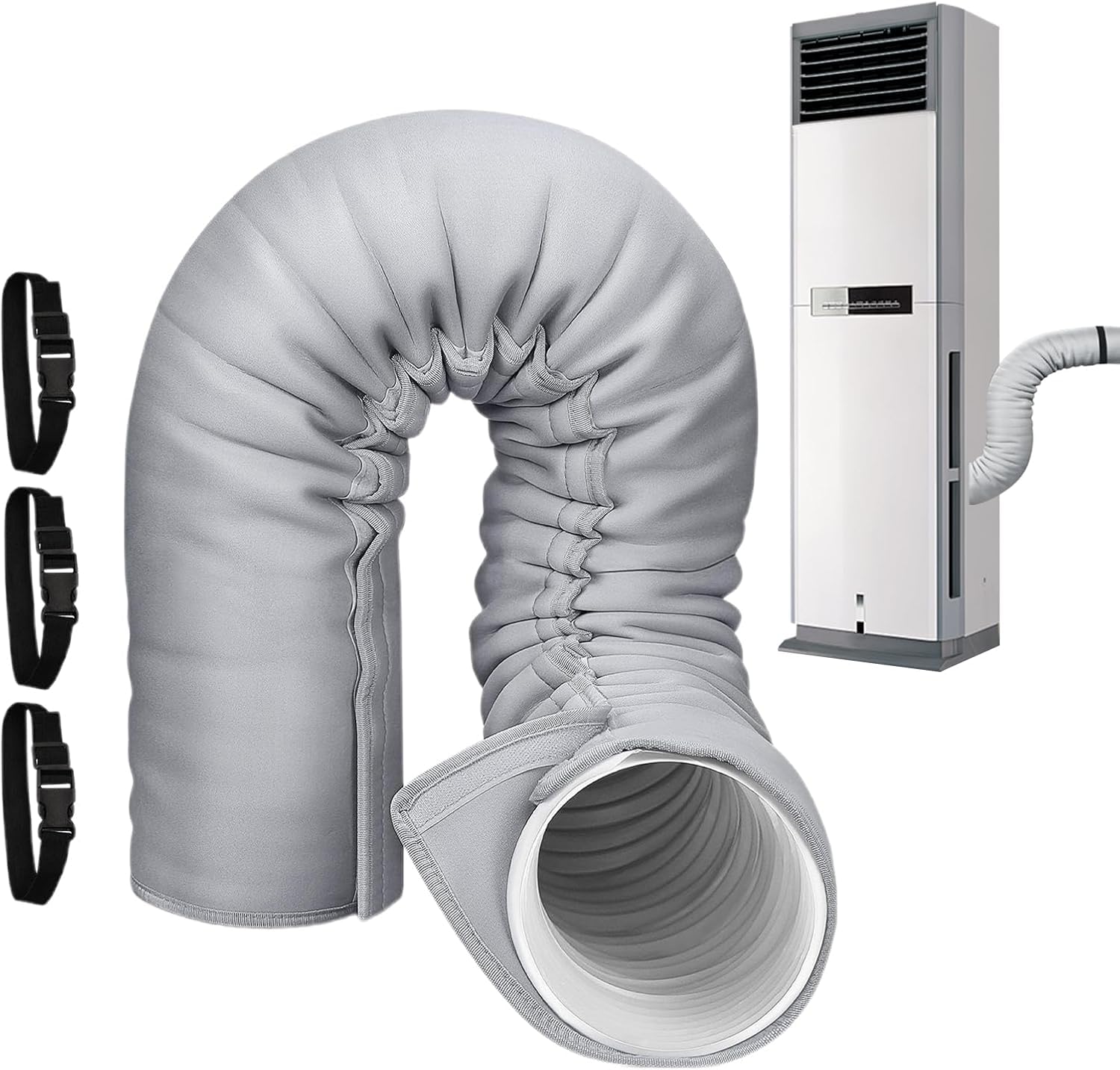 Manchon isolant pour tuyau de climatisation portable été frais