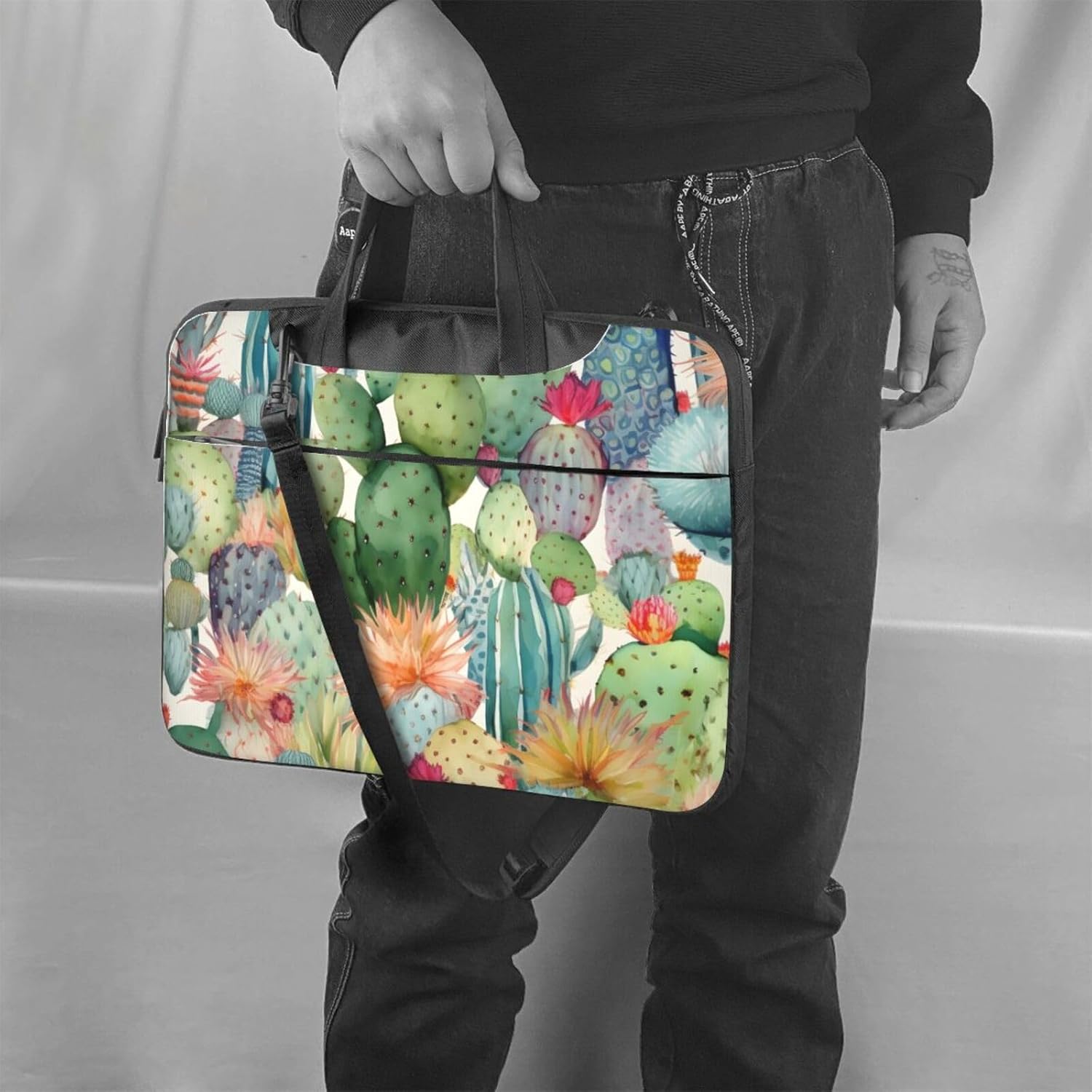 Cactus Laptop Case, 15.6 inch Laptop Sleeve Durable Computer Carrying Case for Men Women