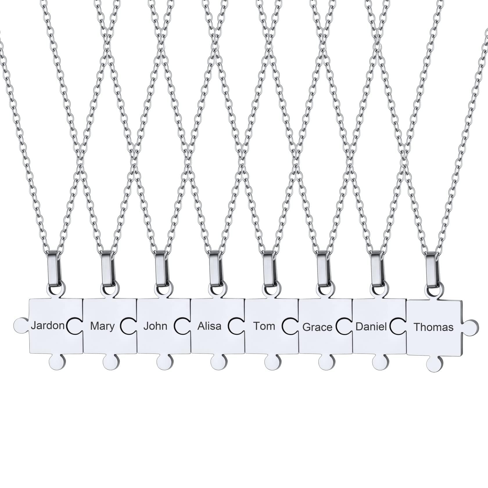 ChainsHouse Puzzle Friendship Necklace
