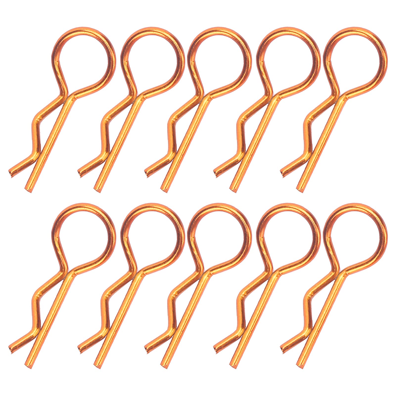 RC Car Shell Clips, Metal RC Shell Clips Easy to Install with Metal Material for 1/5 1/6 1/8 1/10 RC Car