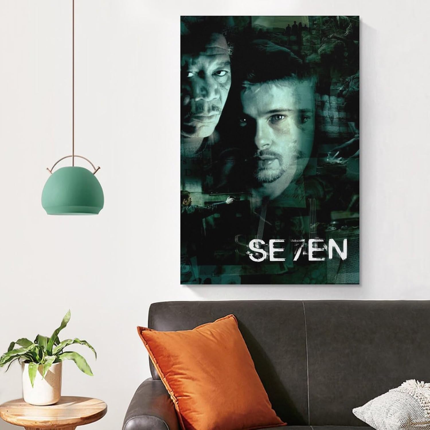 Wall Posters Se7en Movie Posters Canvas Art Poster And Wall Art Picture Print Modern Family Bedroom Decor Posters 08x12inch(20x30cm) image 4