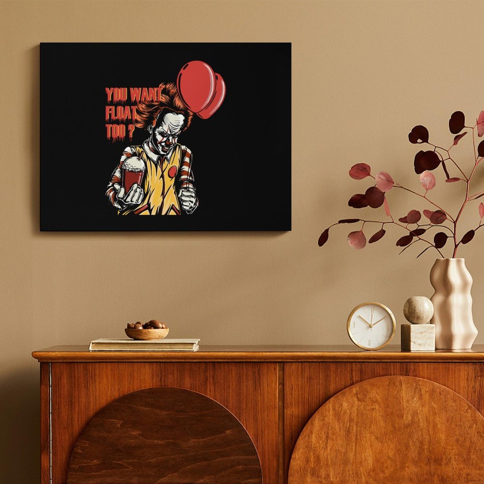 Amazon.co.jp: IT イット ペニーワイズ 絵画 インテリア 大型 アート 
