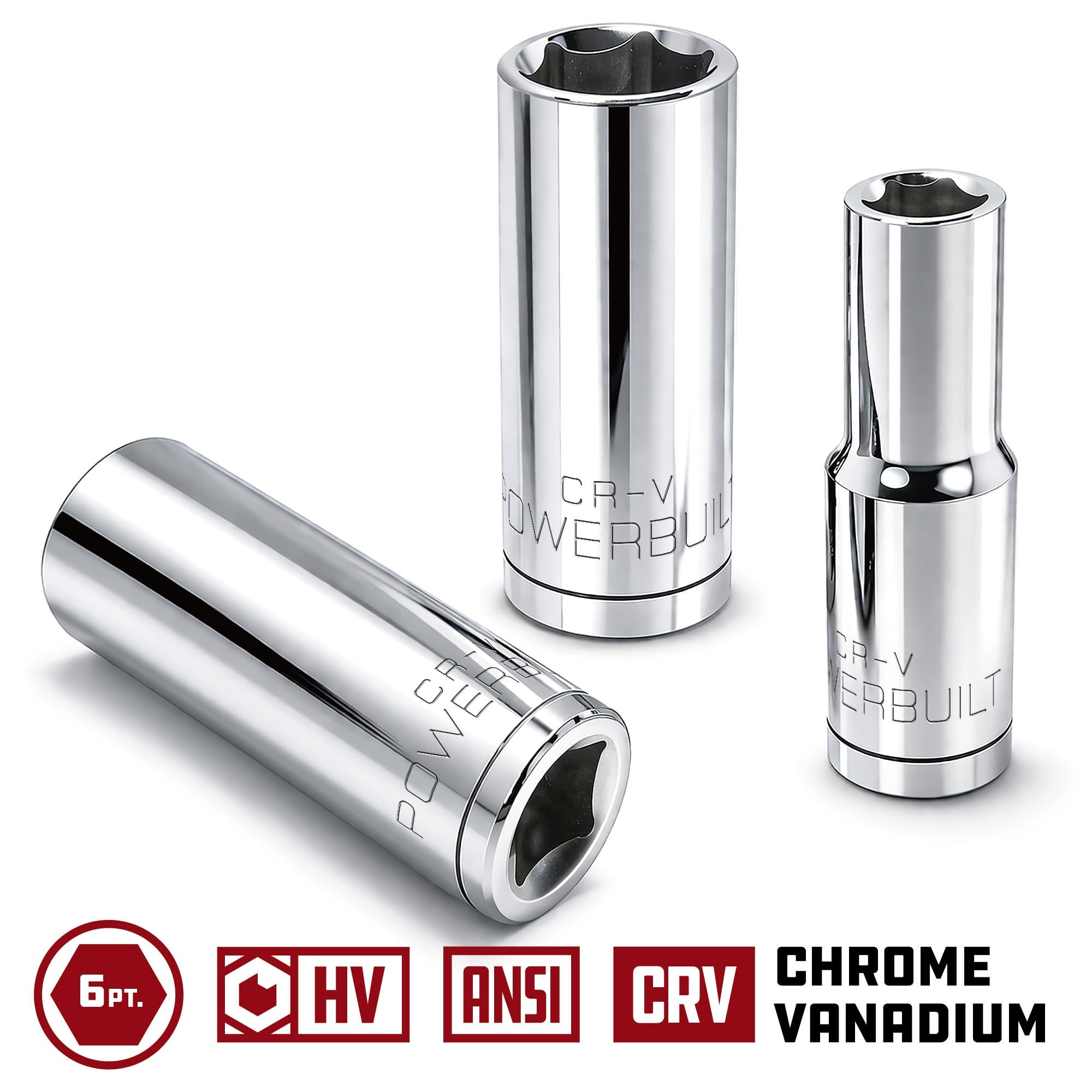 Amazon.com: Powerbuilt 1/2 Inch Drive x 9/16 Inch SAE Deep Socket