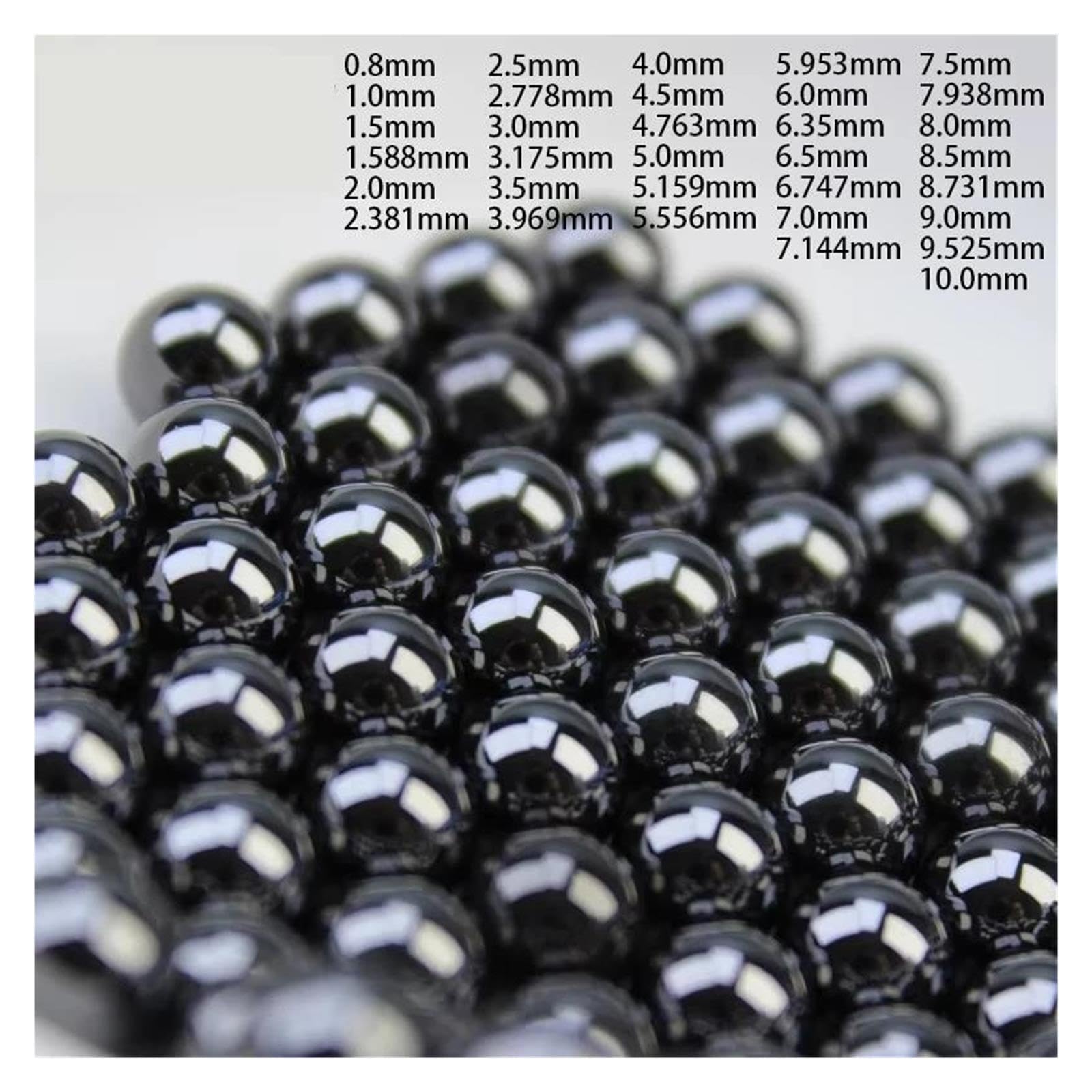 Kugeln aus Siliziumkarbid-Keramik(50pcs,6.0mm)