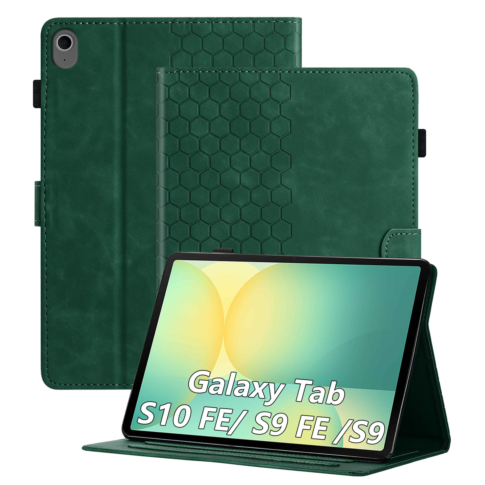 Coque Galaxy Tab S10 FE antichoc à nid d'abeille multi-angles - 8