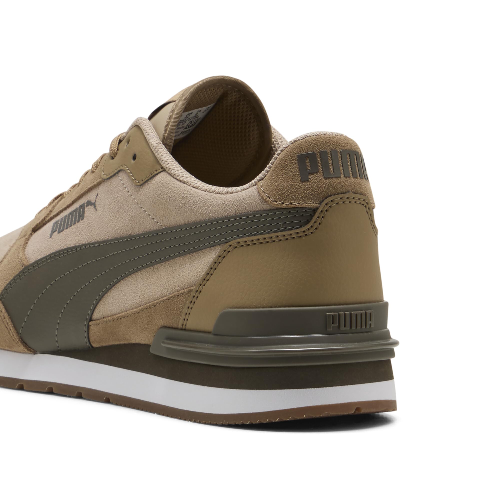 Puma St Runner V4 SD, Unisex Dorosły, Birch Matte Bronze Soft Taupe White Gum, 43 EU