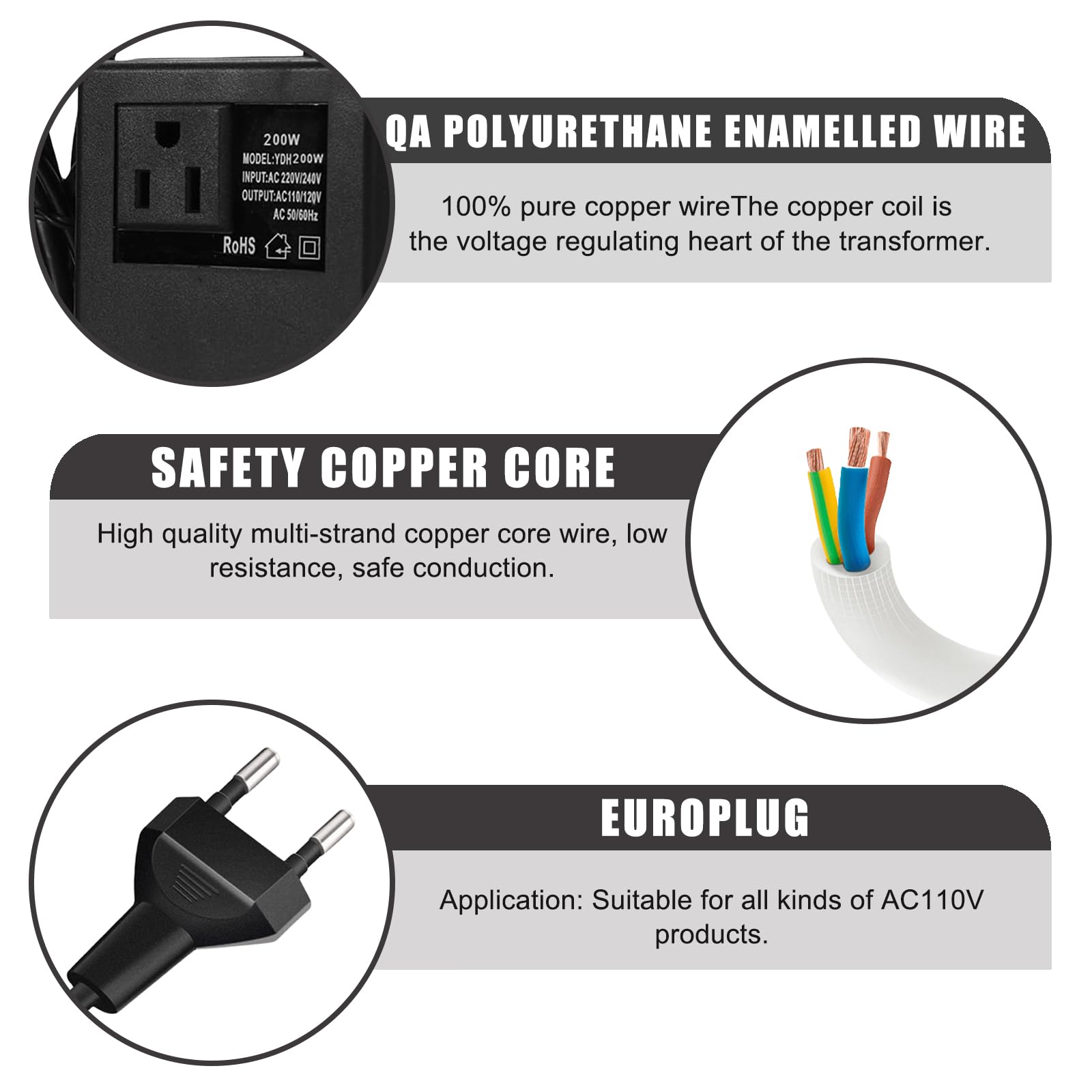 200/300W spanningstransformator converteren AC 220V/240V naar 110V/120V reisstroomadapter UK-stekker kopen vanaf een prijs van 24