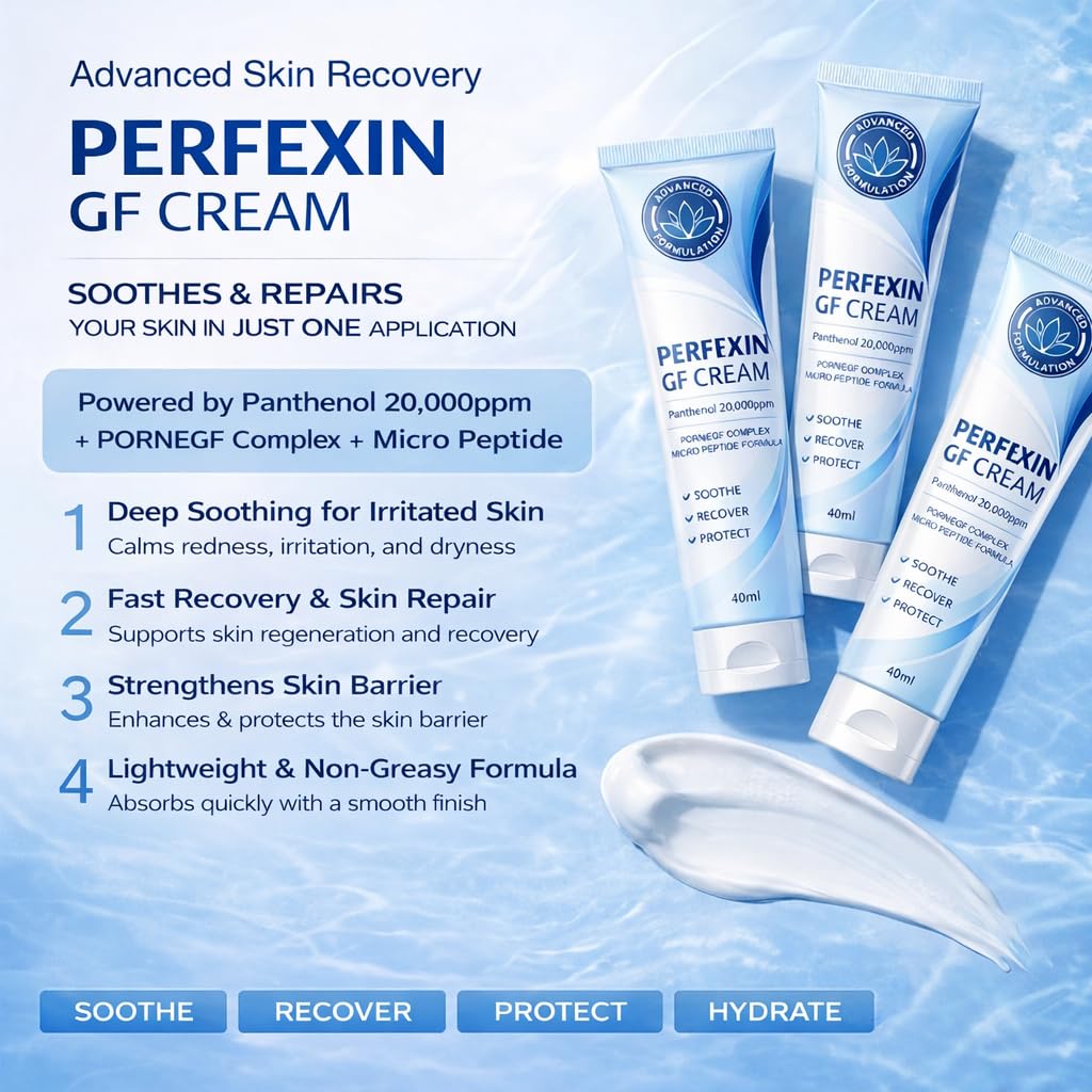 GF Cream, Supports the Skin Barrier and Moisturizes, 1.35 fl oz / 40ml