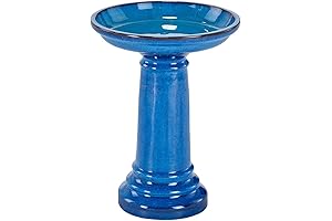 Smart Living Aviatra Ceramic Bird Bath: A Oasis for Your Feathered Friends