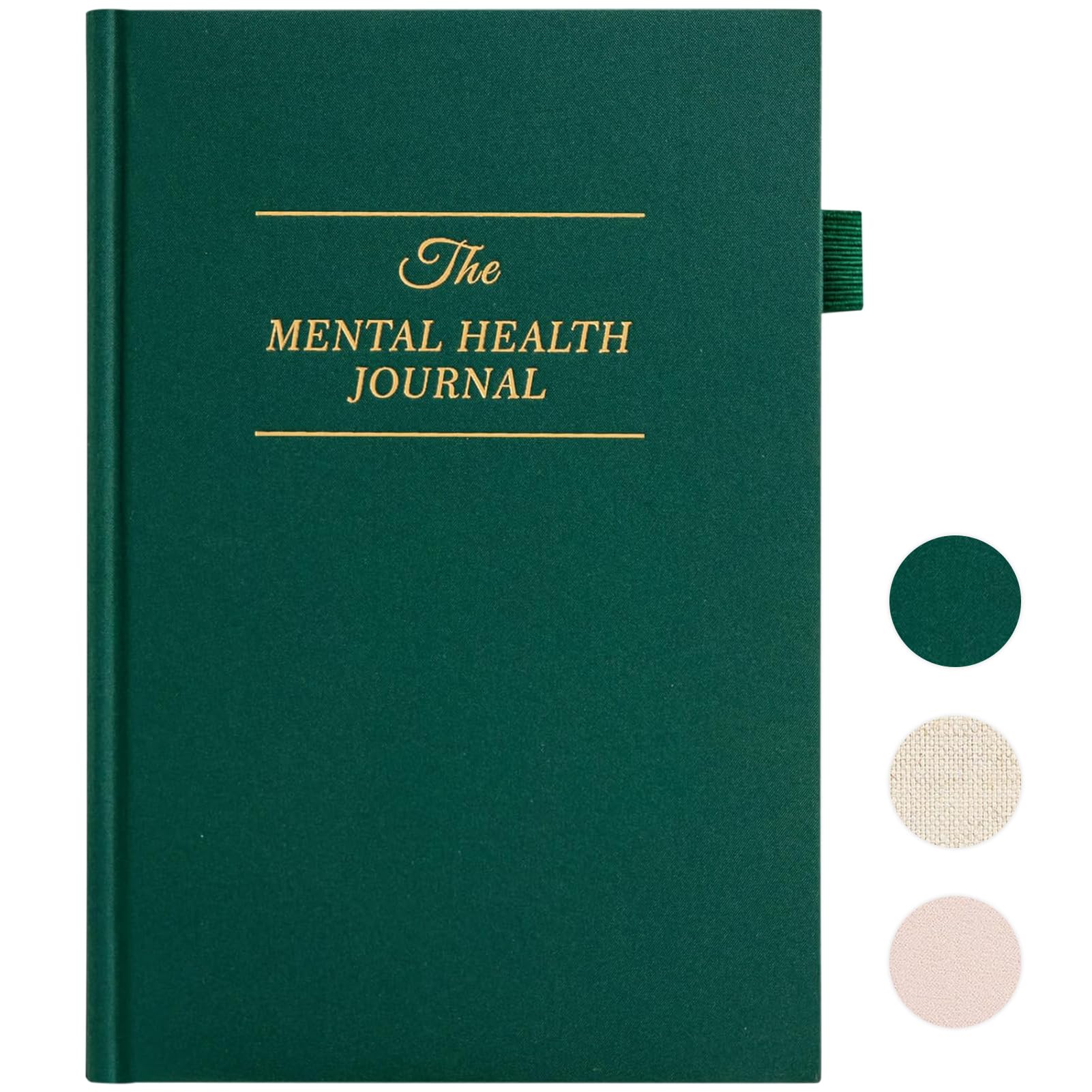 The 91-Day Anxiety & Guided Mental Health Journal (Green): Quick 5-Minute Daily Tracker