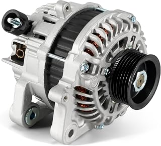 11537N High Output Alternator 95A Compatible with Honda Civic 2012-2022,6-Groove Pulley Clockwise,Replacement OE 31100-R1A-A01